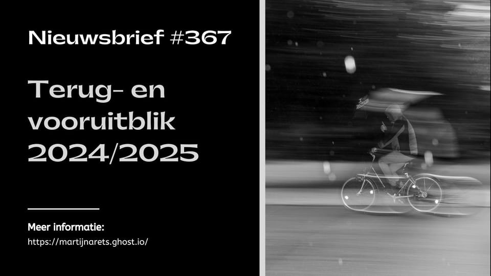 Terug- en vooruitblik 2024/2025